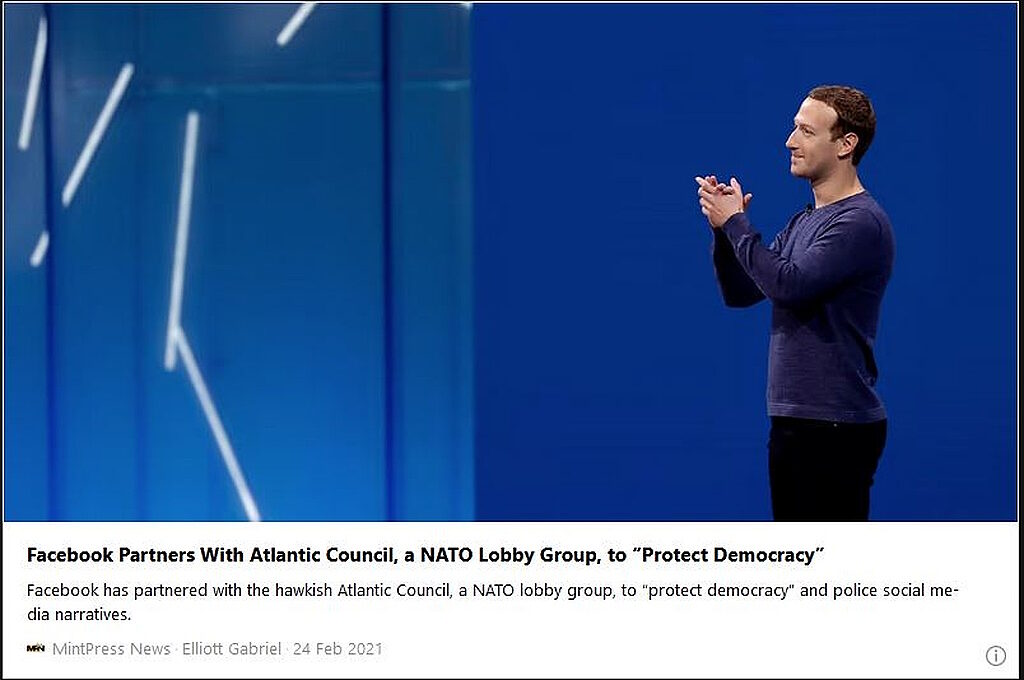 Facebook antlantic council censorship nato zuckerberg