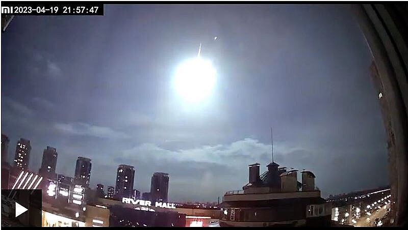 Click to enlarge meteor kiev april 2023