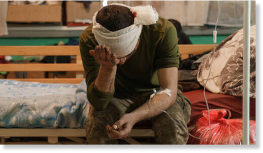 Ukrainian soldier
