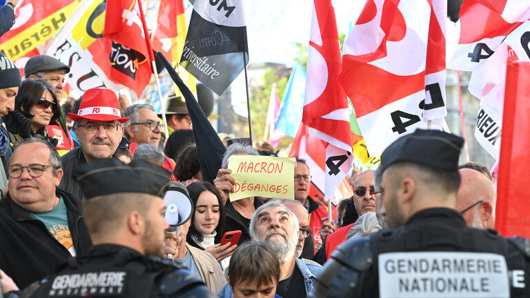 French protesters, protesters, France