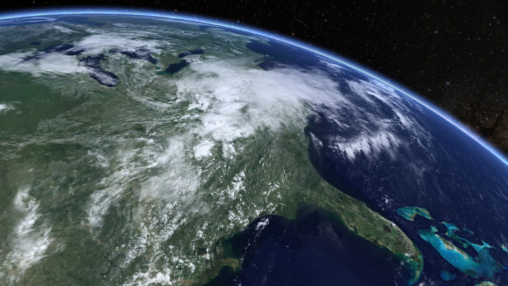 Click to enlarge Earth from Space