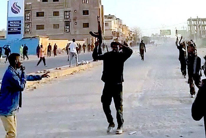 Click to enlarge armed on street