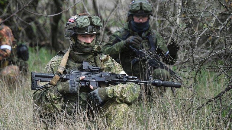 Russian Airborne Forces servicemen