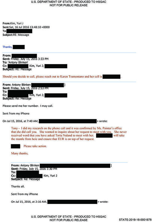 biden email blinken burisma ukraine corruption