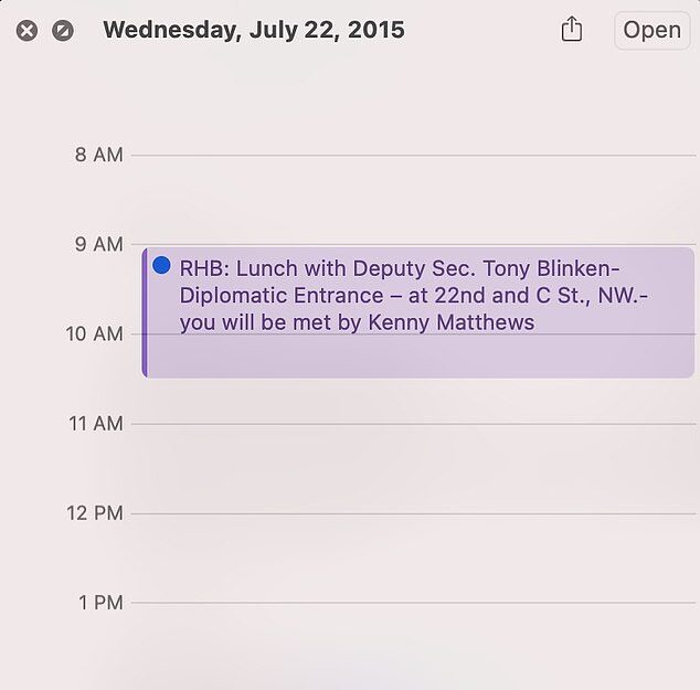 blinken hunter biden lunch meeting