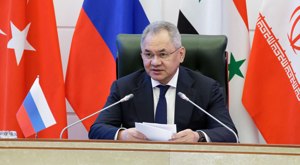 Russian Defense Minister Sergei Shoigu
