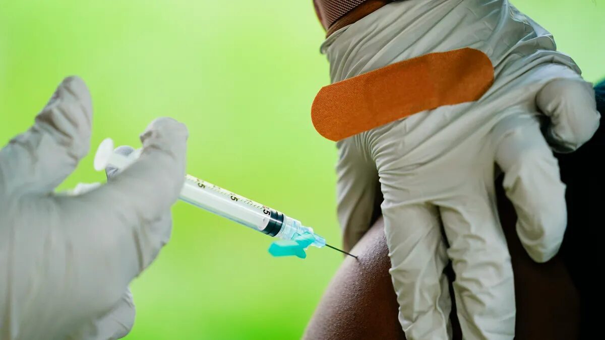 needle in the arm