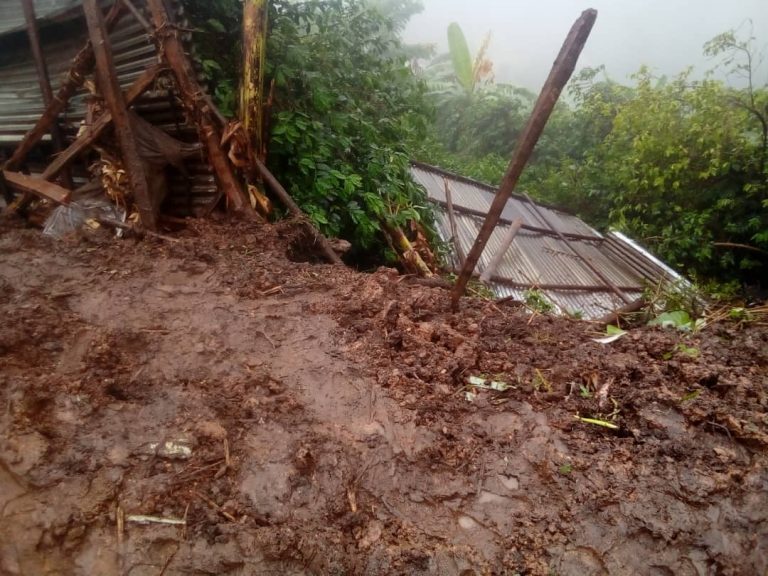 Landslide in Kasese District, Uganda, April 2023
