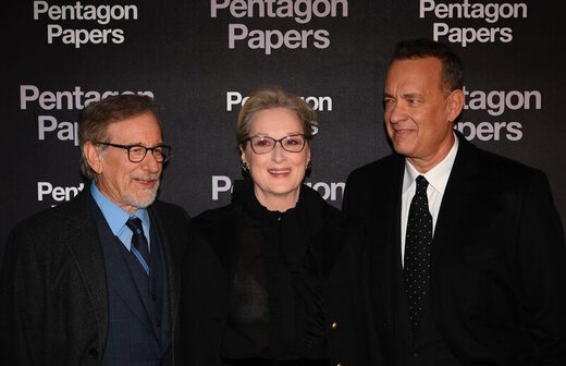 Click to enlarge steven spielberg meryl streep tom hanks pentagon papers movie