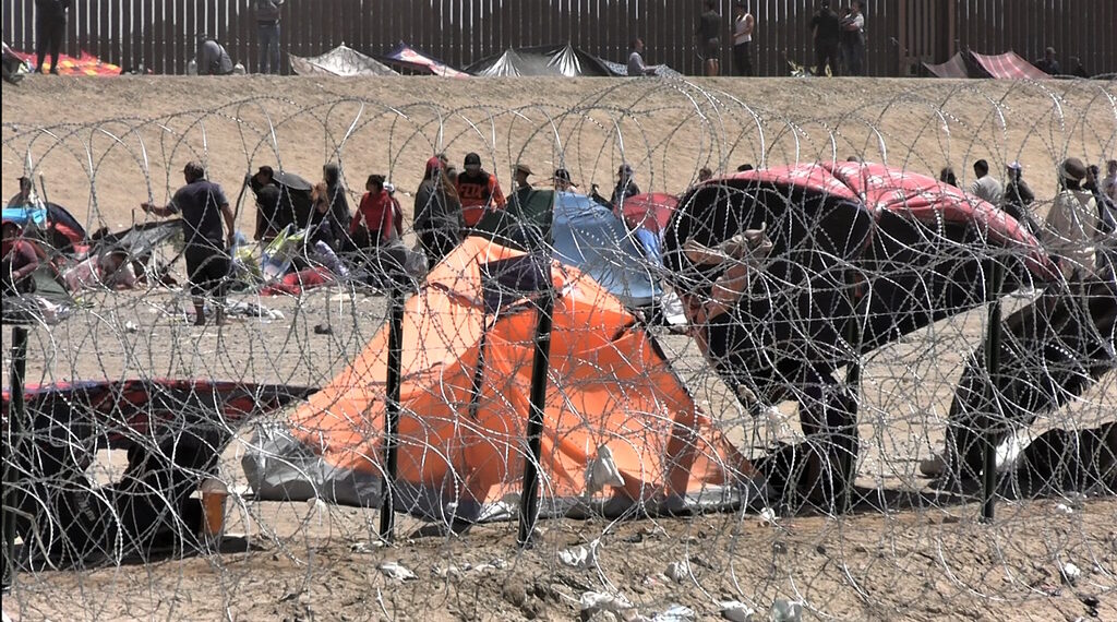 El paso illega migrants title 42