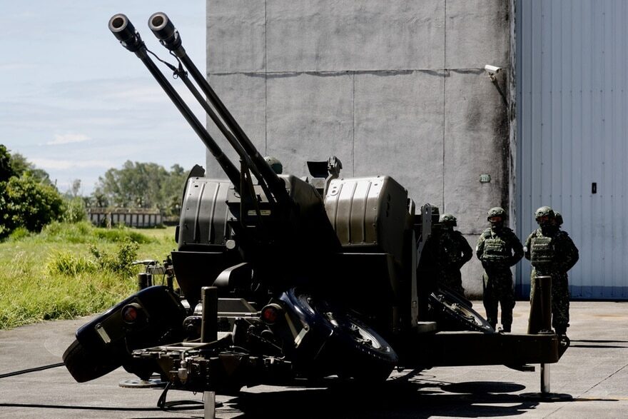 Oerlikon anti aircraft gun