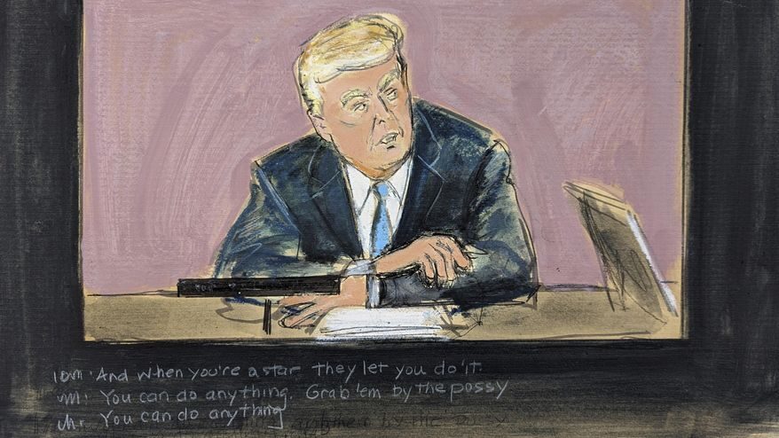 Click to enlarge trump courtroom sketch