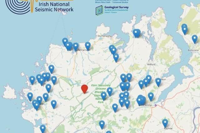 Click to enlarge ireland earthquake