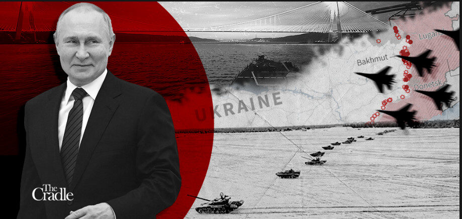Click to enlarge Putin on Map