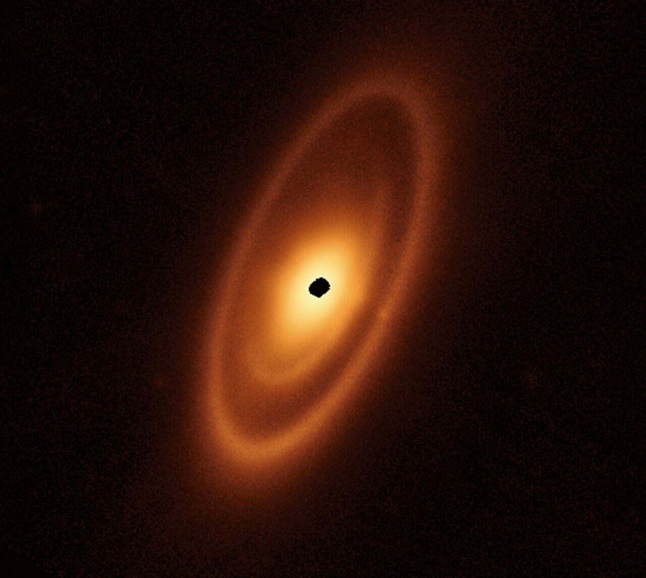 Fomalhaut dust rings young star JWST