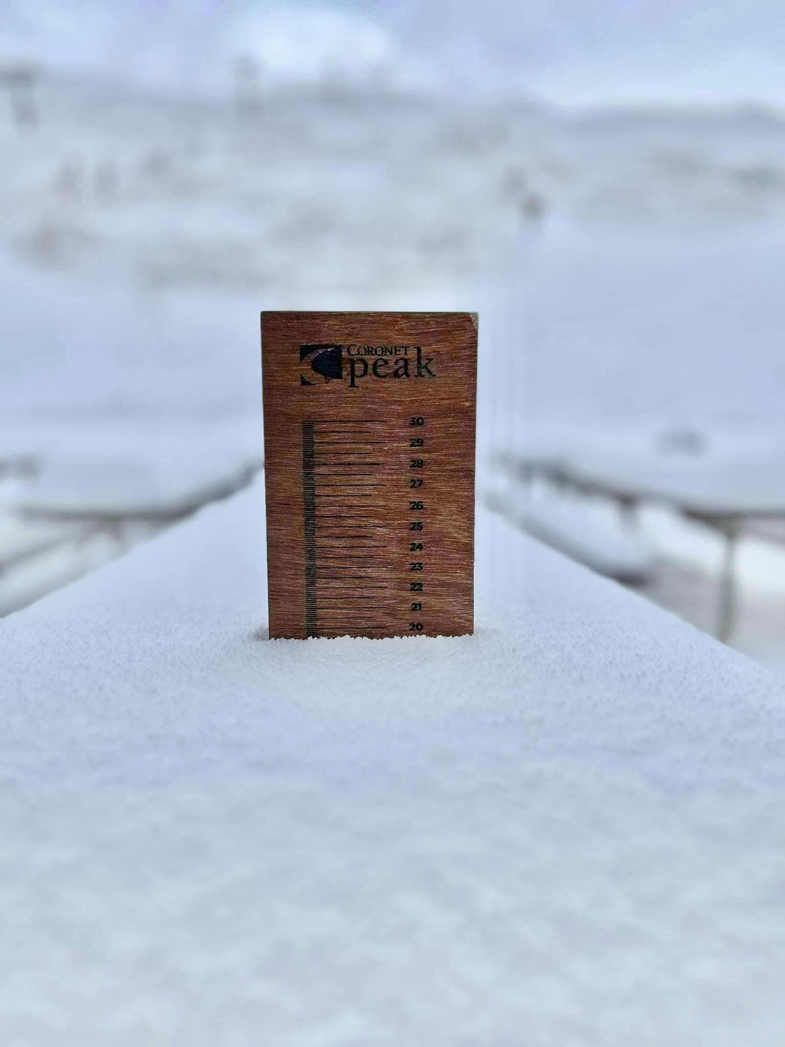 Coronet Peak recorded snowfalls of around 20cm.