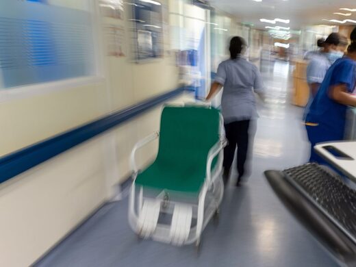 Click to enlarge UK NHS hospital