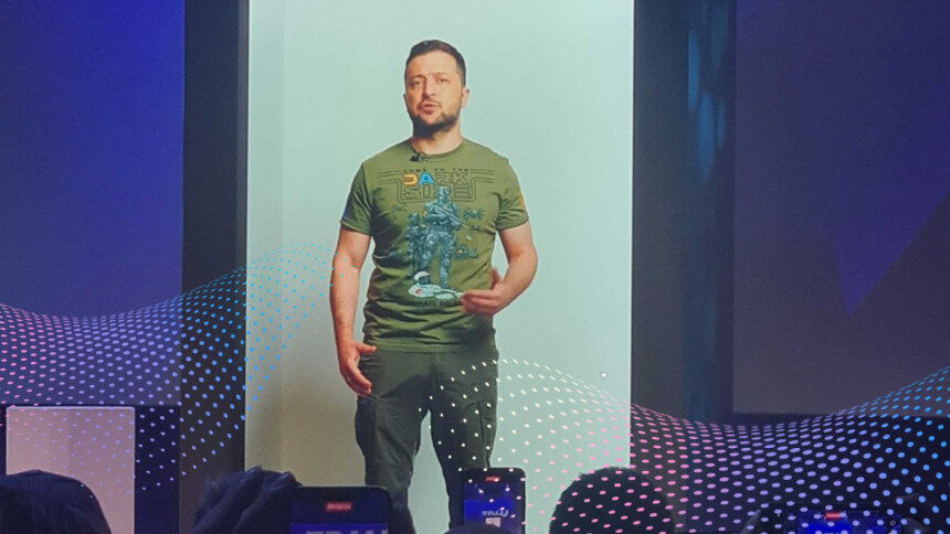 Click to enlarge Volodymyr Zelensky