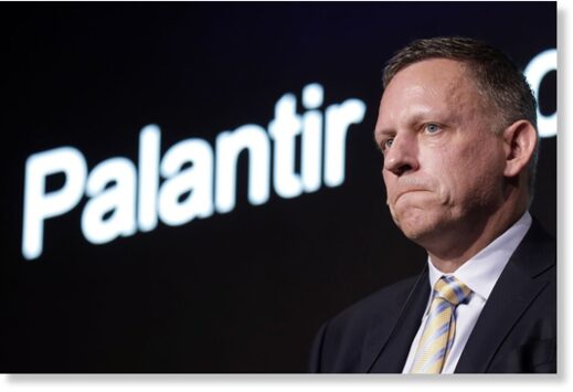 Palantir co-founder Peter Thiel