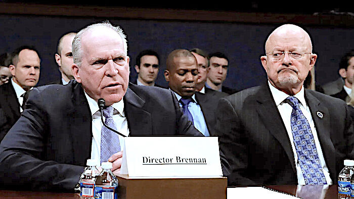 Click to enlarge Clapper/Brennan