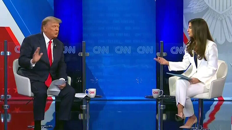 The Top Ten Moments From Trump s CNN Town Hall Society s Child Sott