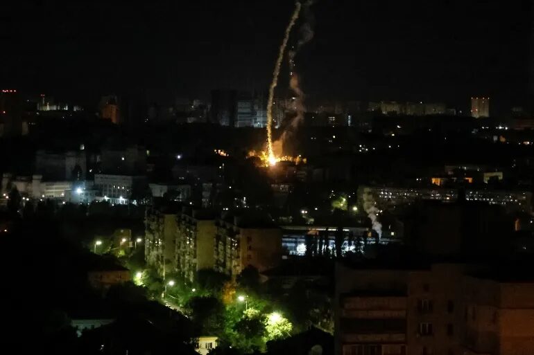 kiev shelling