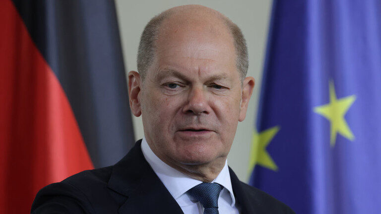 German Chancellor Olaf Scholz