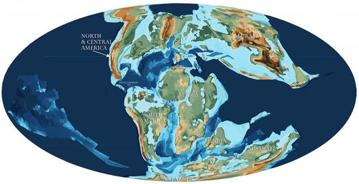 Click to enlarge cretaceous period continents
