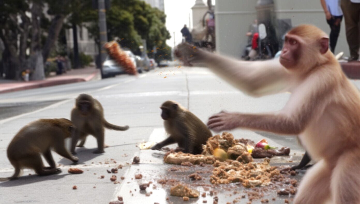Monkeys on the Street