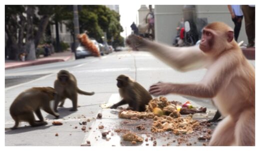 Monkeys on the Street