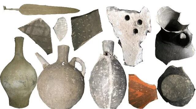 Click to enlarge Ancient Pottery