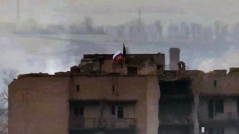 Click to enlarge Wagners hakhmut russian flag