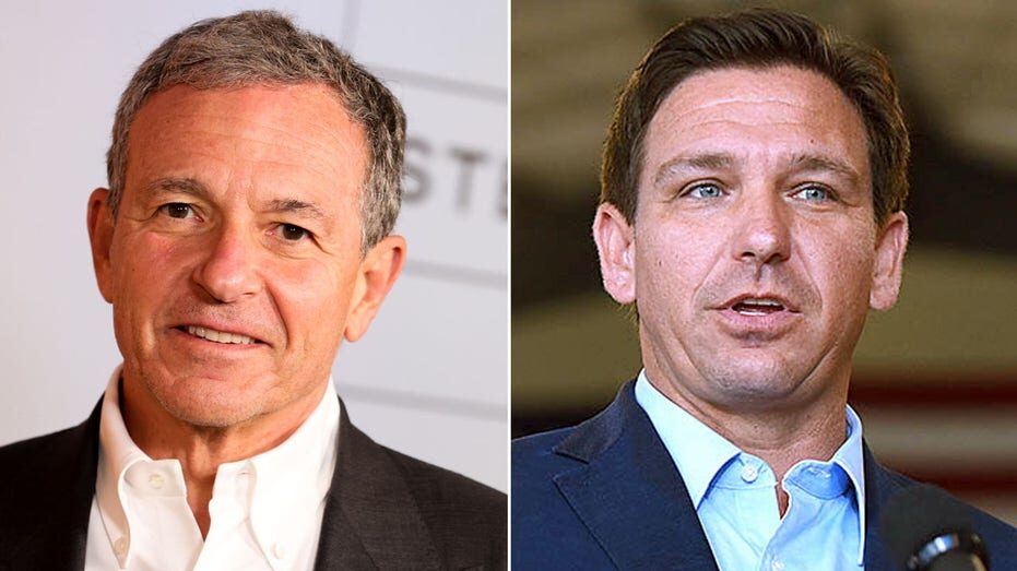 Click to enlarge Disney Bob Iger DeSantis