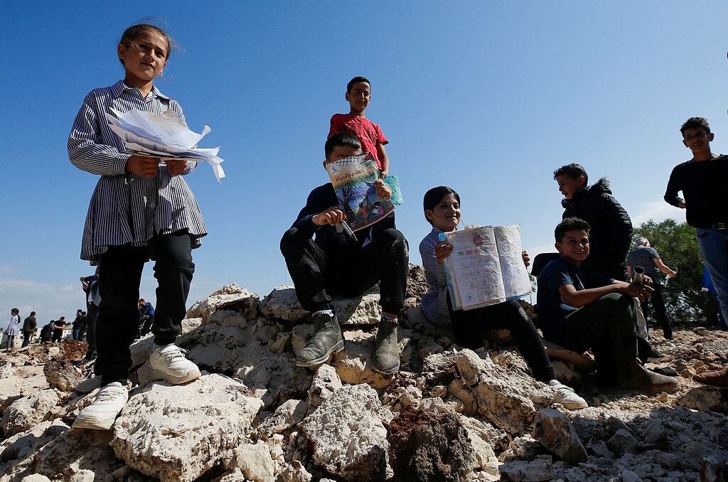 Click to enlarge gaza school destroyed may 2023 nakba