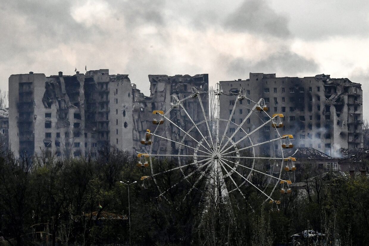 highrise buildings bakhmut atryomovsk