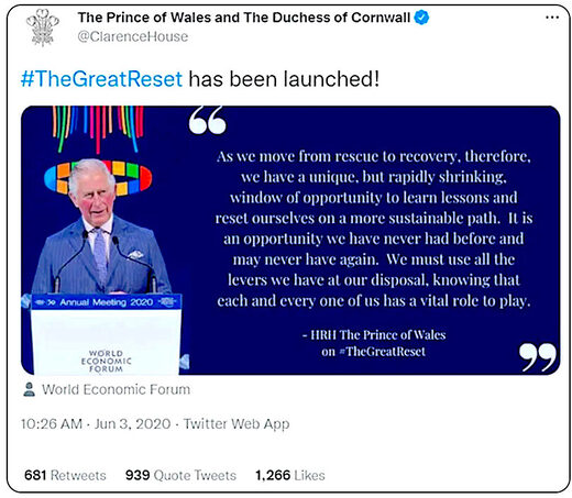 CHarles tweet