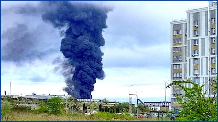 smoke rising