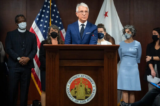 Click to enlarge Los Angeles County District Attorney George Gascón