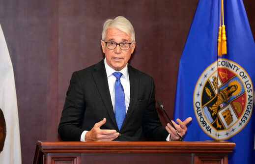 Click to enlarge Los Angeles County District Attorney George Gascón