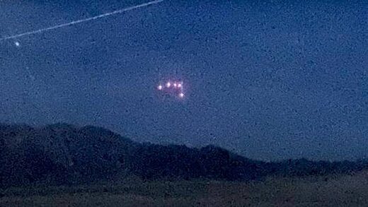 Footage surfaces of 'UFO' over US military base