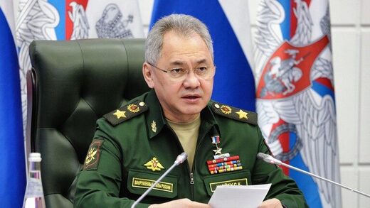 Click to enlarge Russian Defense Minister Sergei Shoigu