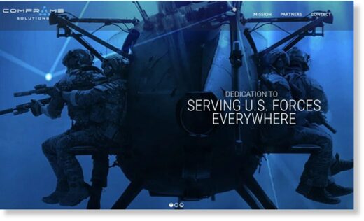 Comframe Solutions’ homepage