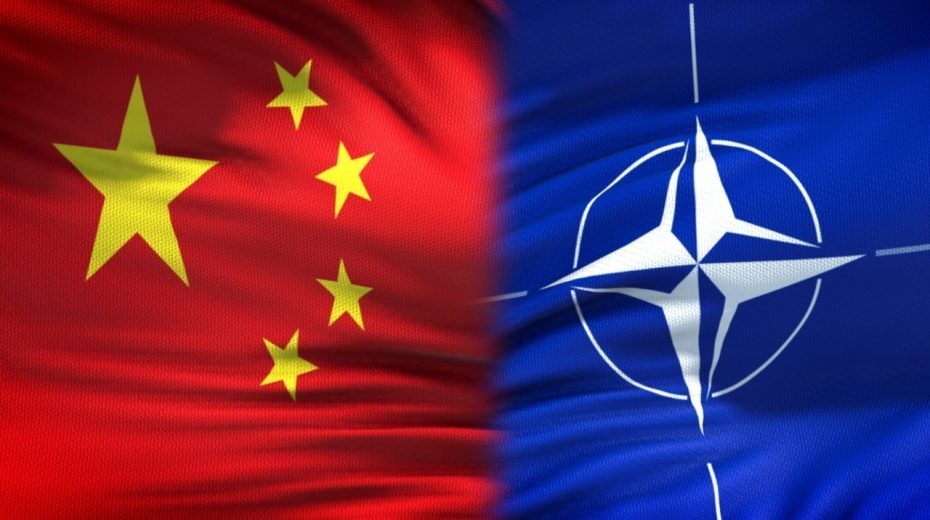 Click to enlarge China / NATO Flag