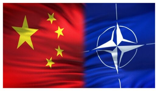 Click to enlarge China / NATO Flag
