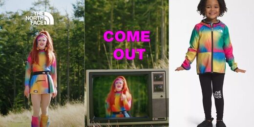 North Face LGBTQ+ ad