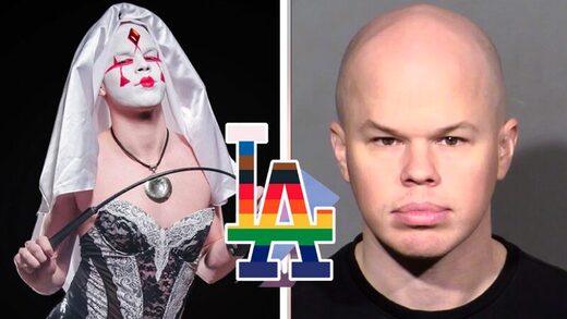 sam brinton  biden official drag group LA dodgers