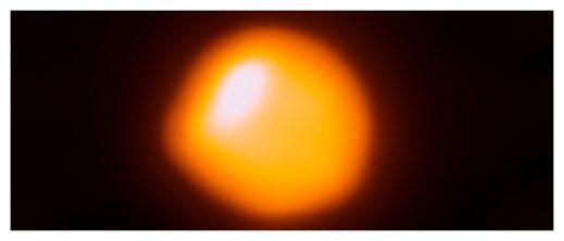 Red giant star Betelgeuse.