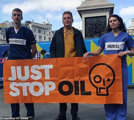 Click to enlarge Chris Packham BBC just stop oil