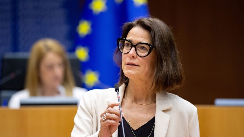 Click to enlarge Belgian Socialist Kathleen Van Brempt