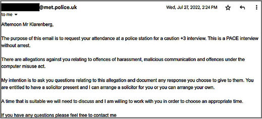 police message